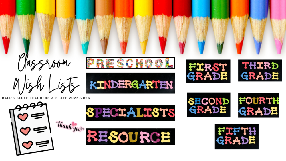 25-26 Classroom Wishlists