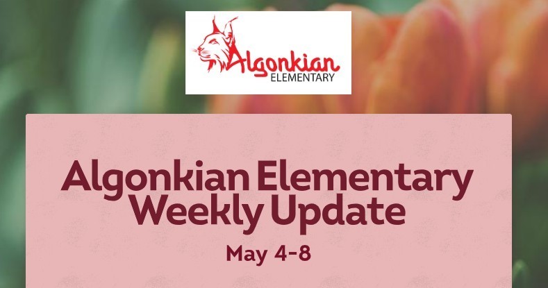 Principal's Weekly Update May 4 - 8
