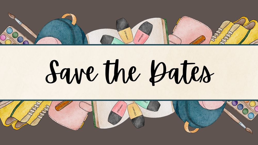 Save the Dates