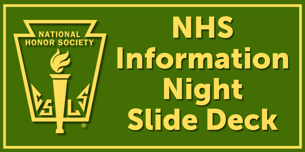 NHS Information Night Slide Deck