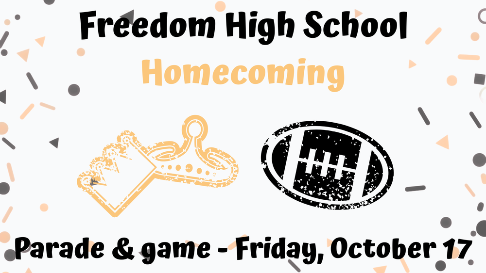 Freedom High School Homecoming Parade