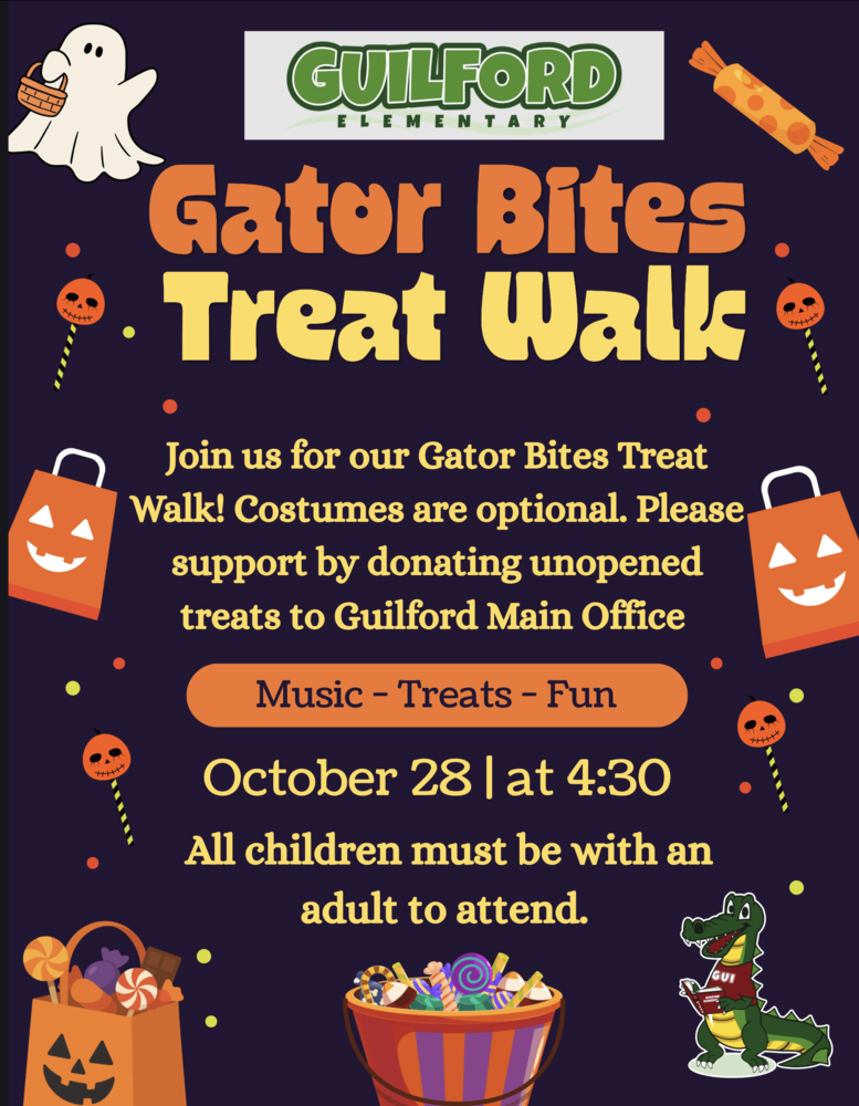 Gator Bites Treat Walk