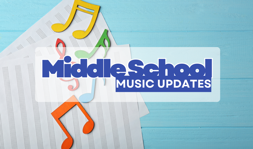 middle school music updates