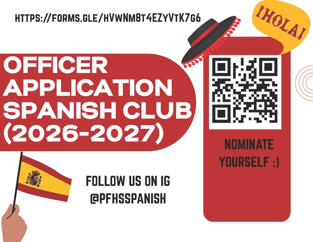 Officer Application Spanish Club