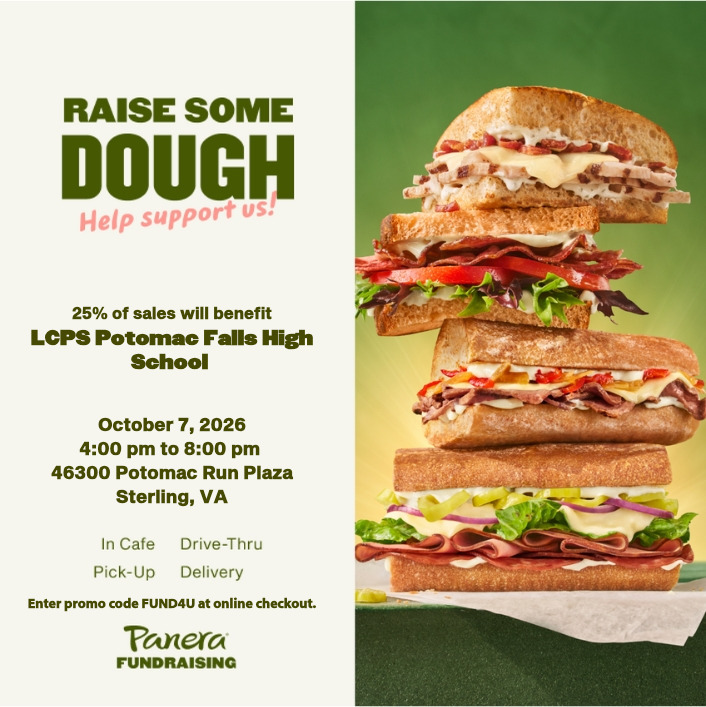 Panera Spirit Night @ October 7 4-8p