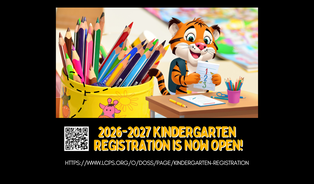 2026-2027 Kindergarten Registration Open