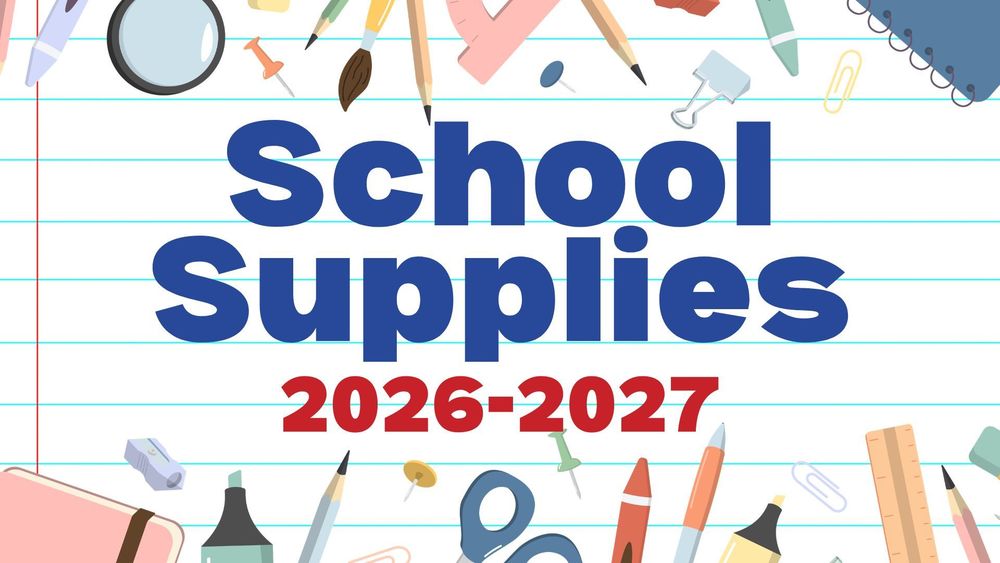 School Supplies 2026-2027