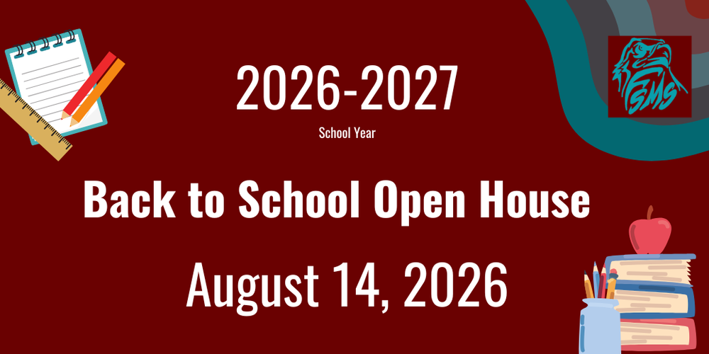 2026-27 School Year Back to School Open House on August 14, 2026