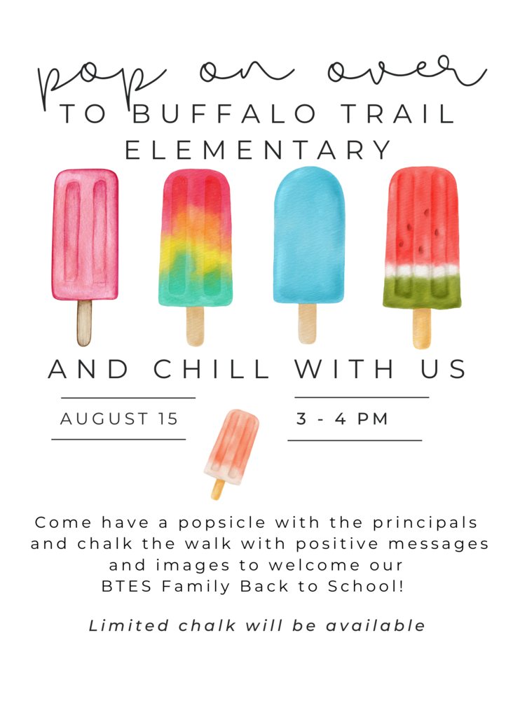 Popsicles with Principals