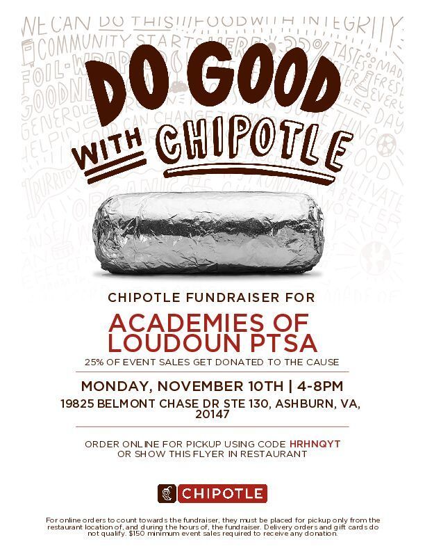 Chipotle Fundraiser