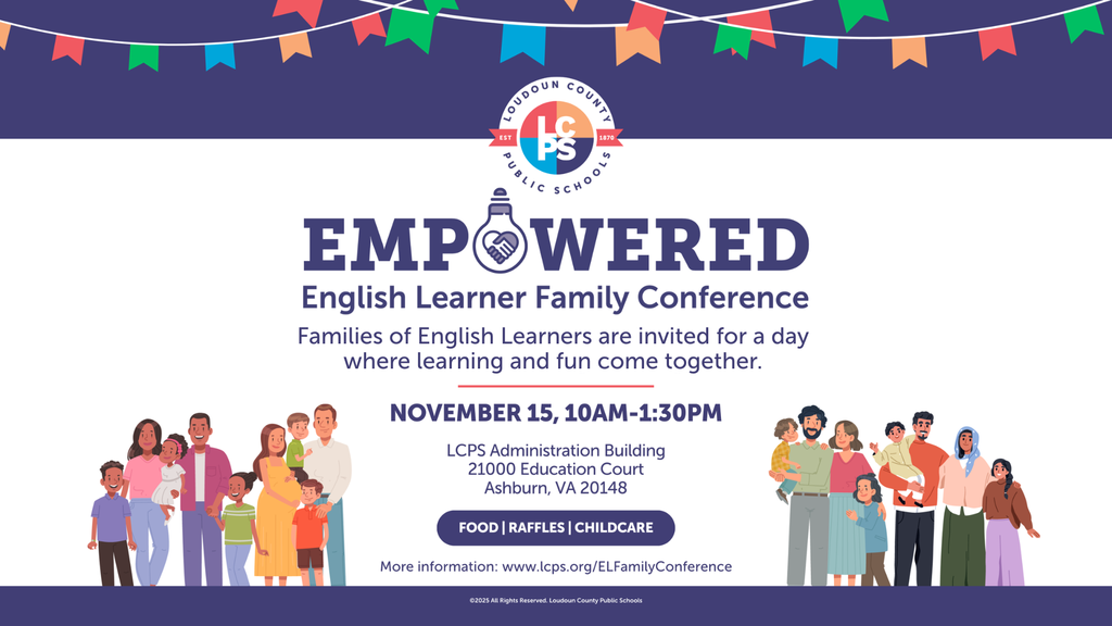 Families of English learners gather for a fun and educational conference hosted by Loudoun County Public Schools on November 15.