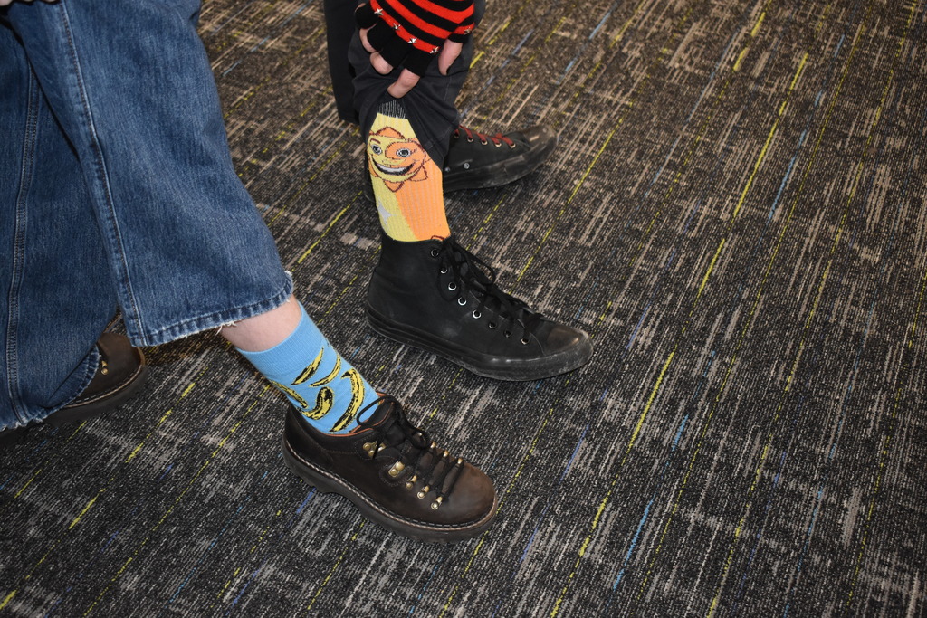 Spirit Week - Crazy Socks