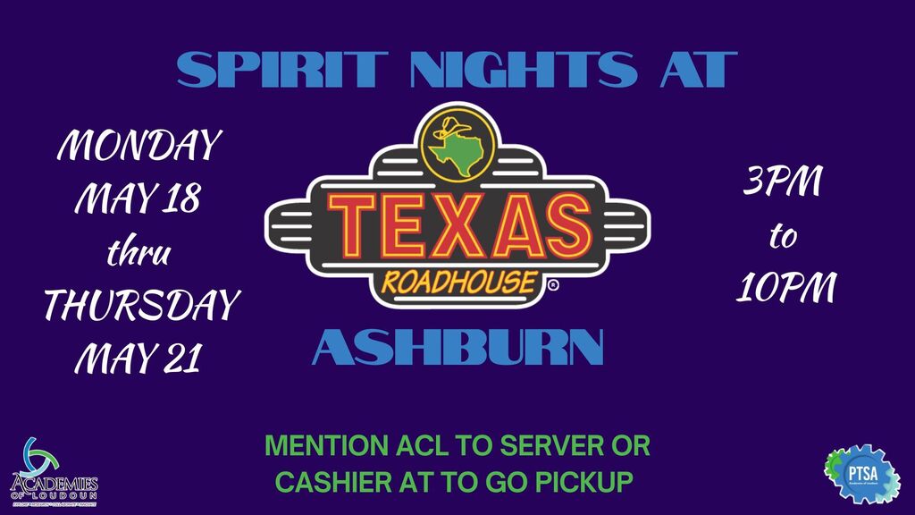 Spirit Nights at Texas Roadhouse