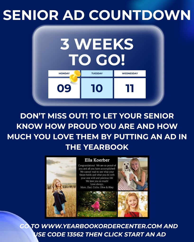 Yearbook senior ad