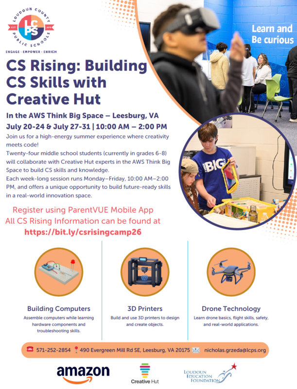 CS Rising info flyer