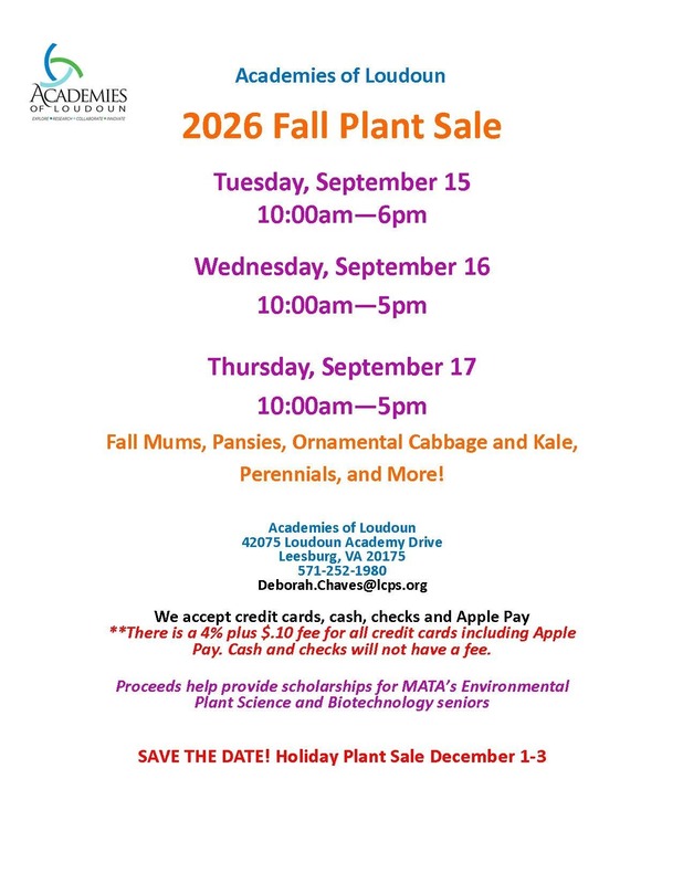 Plant sale Flyer