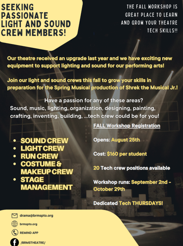 BRM Theatre Stage Crew
