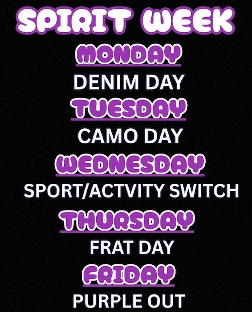Homecoming dress up days