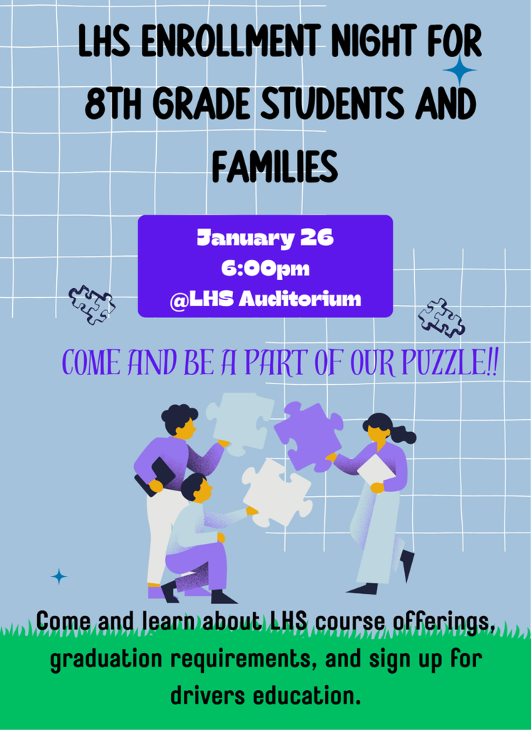 LHS Enrollment Night for 8th Grade Students