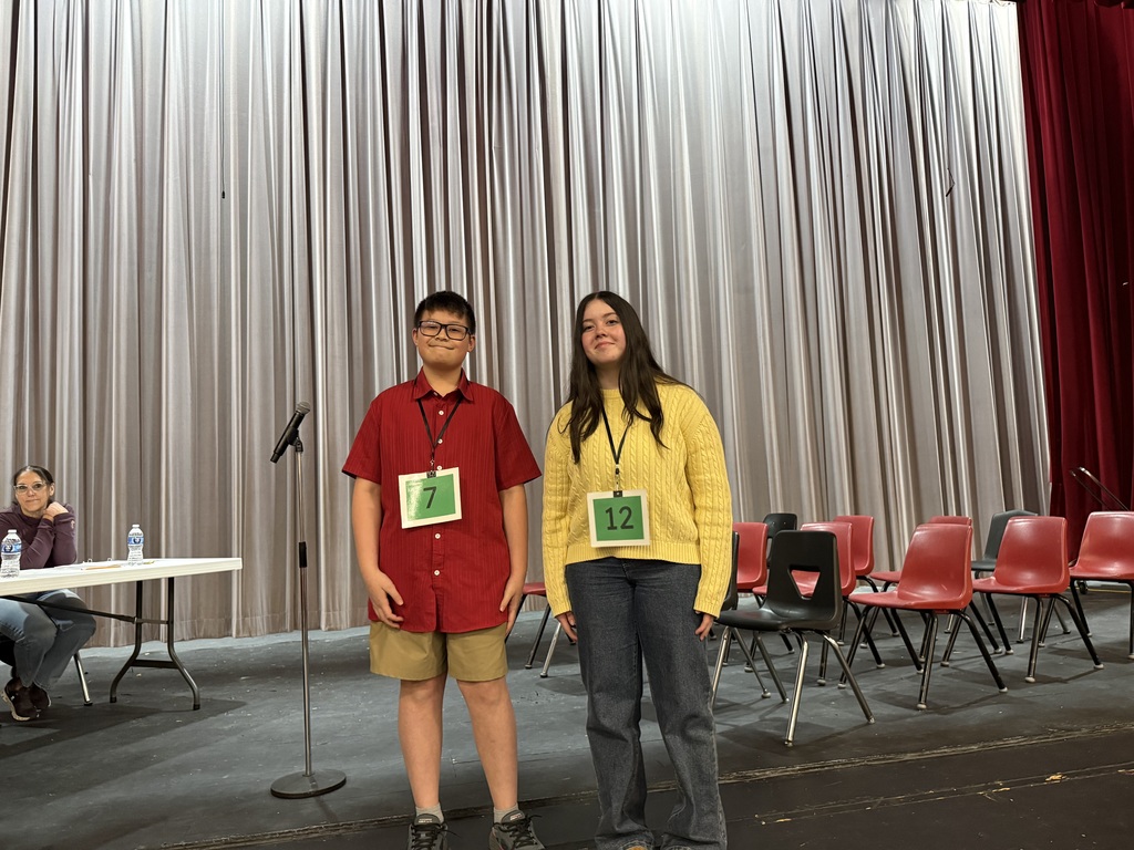 Spelling bee champ and runner up