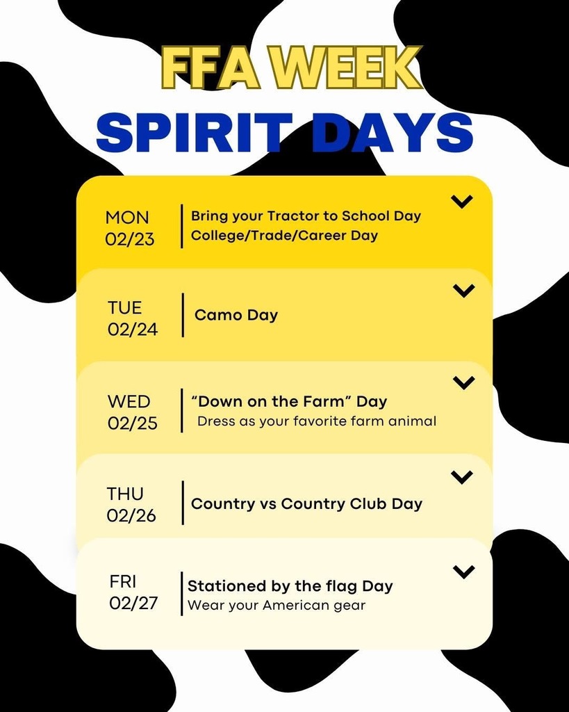 FFA Spirit Days 