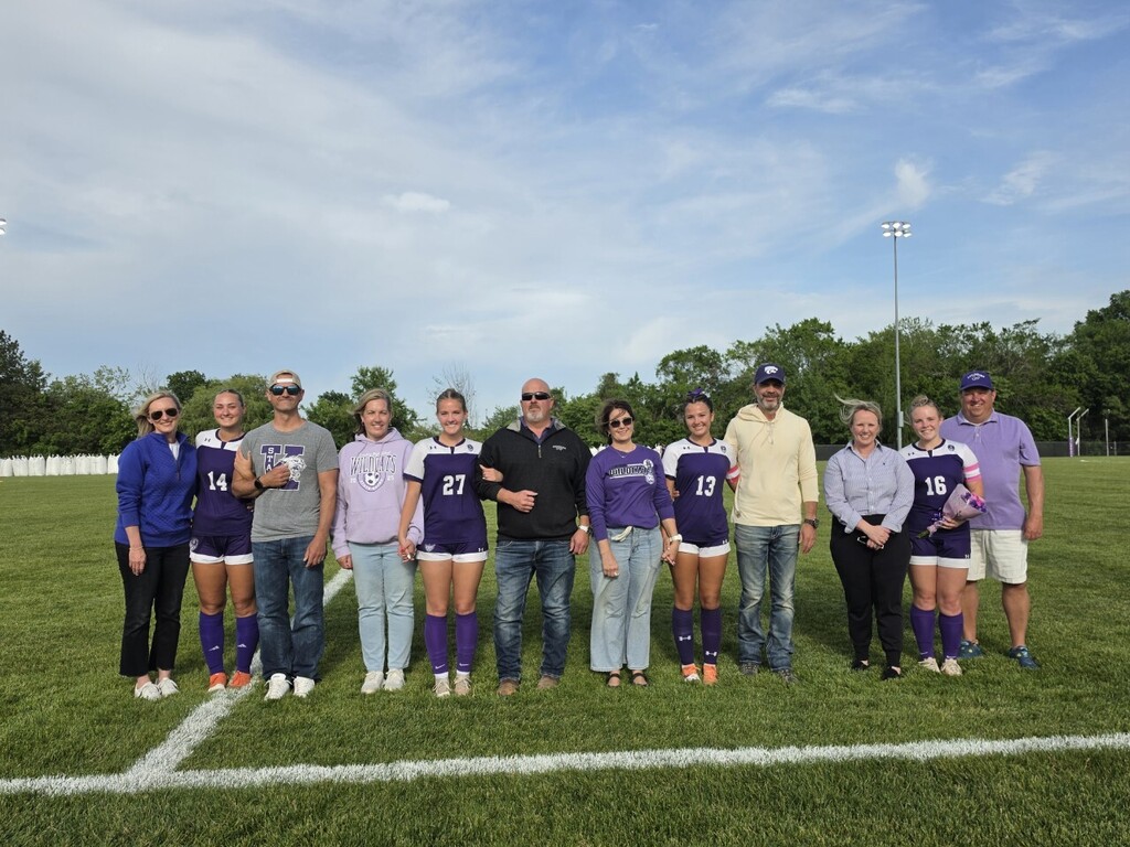 LHS Girl Soccer Senior Night