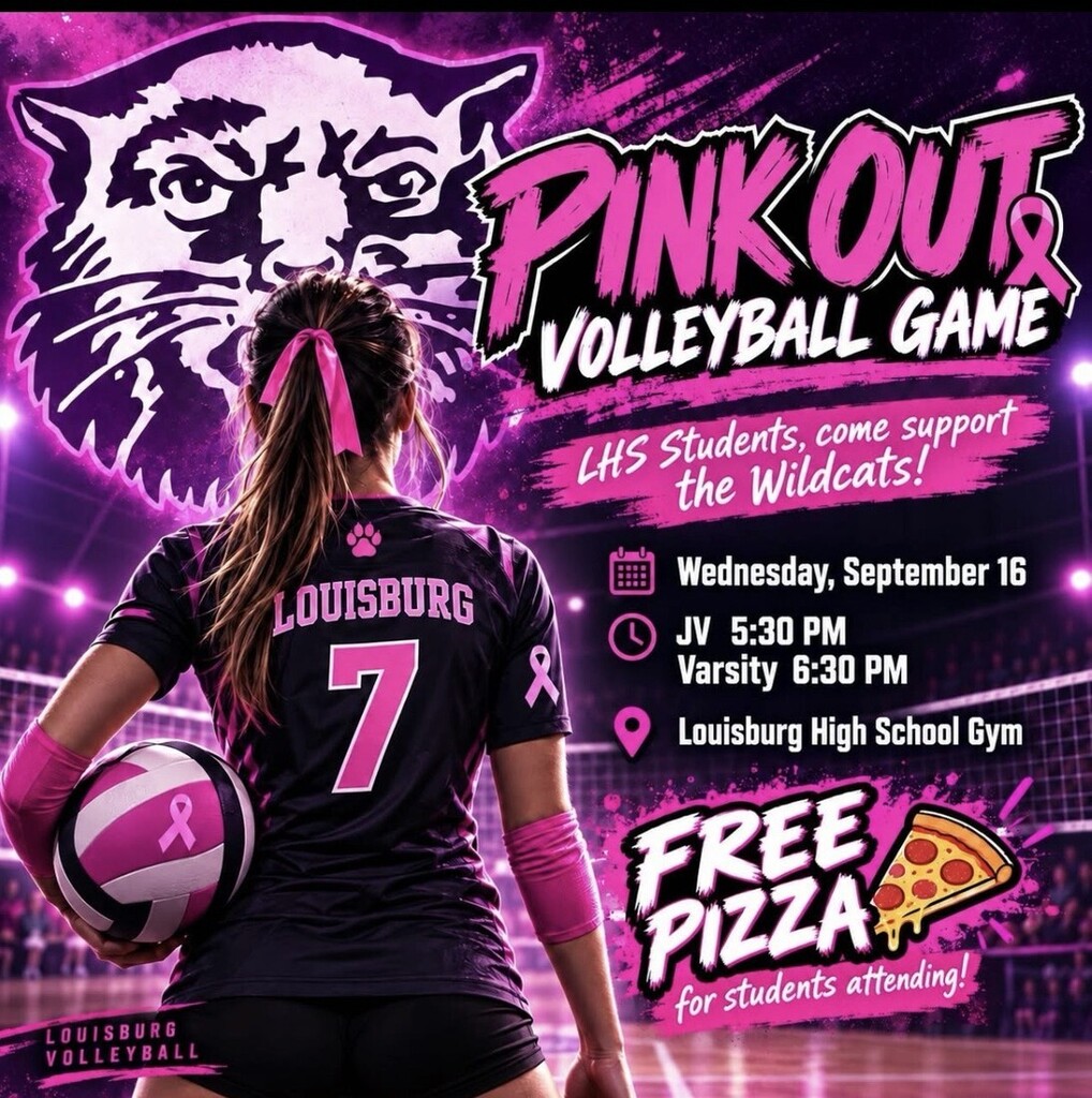 Volleyball Pink Out Night