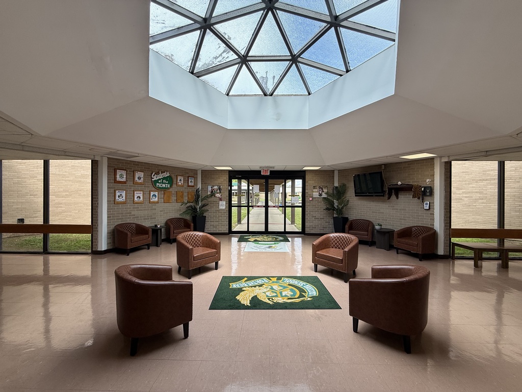 Elementary school lobby furniture