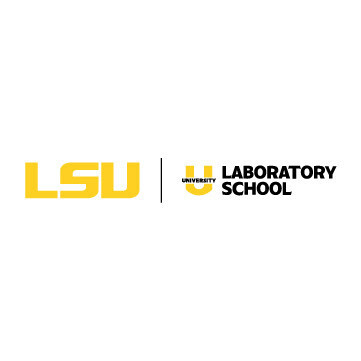 LSU University Laboratory school logo on a white background