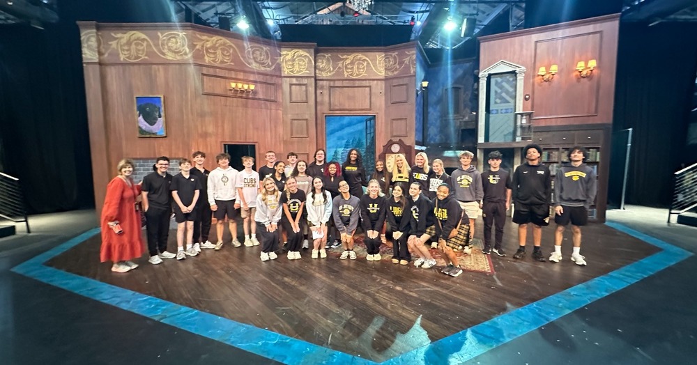 Theater students