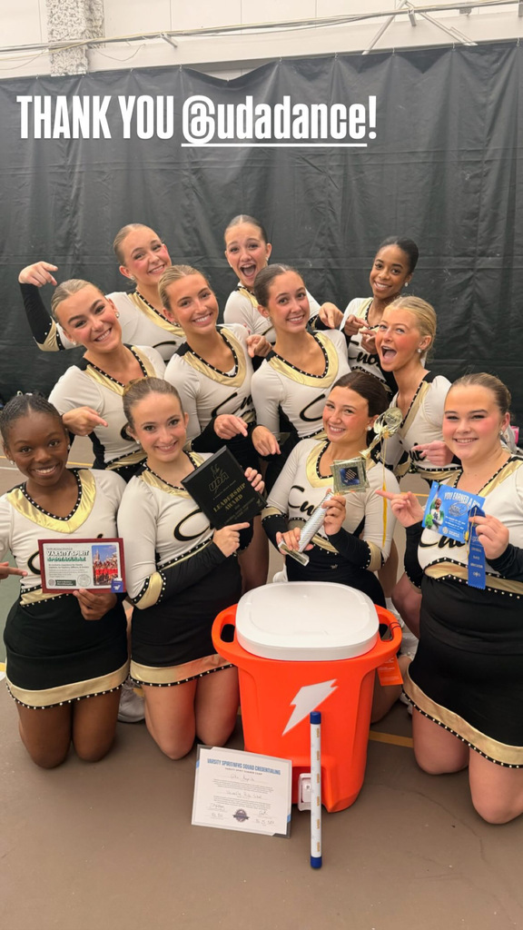 Girl dancers posed with all awards from competition