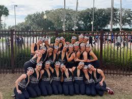 GOING FOR GOLD.  The University of Minnesota dancers take a moment to snap a picture outside of the ESPN center after performing. Their bond as a team helped lead them to this moment. 