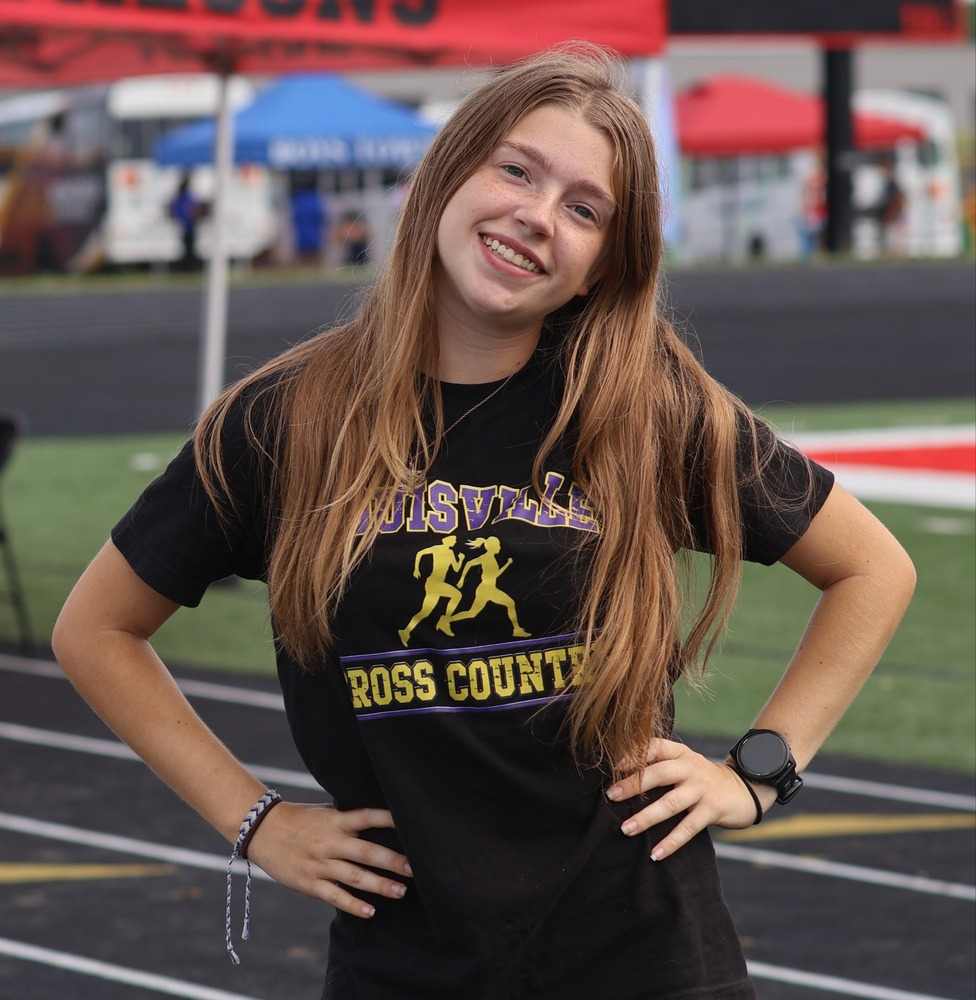 NOTHING STOPS HER. At the 2026 DC West cross country meet, senior Kiara Trent stands at the finish line awaiting her teammates. Trent has unfortunately been injured this season, but cheers on her teammates every second she gets. Trent said, “I really like helping people, and seeing others succeed is really fun.”