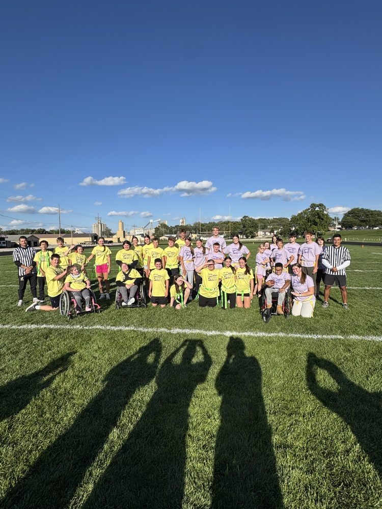flag football vs Milford