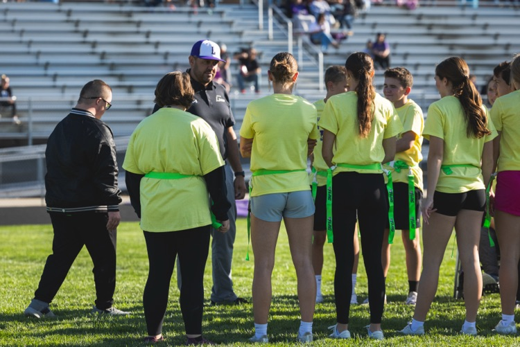 flag football vs Milford