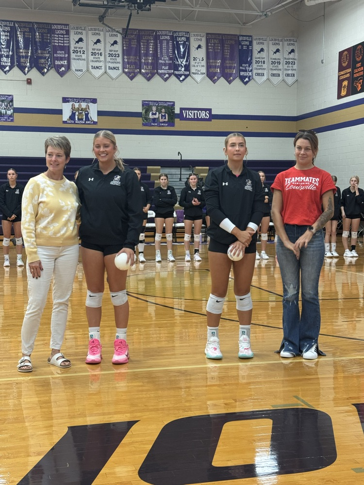 VB senior night vs Cornerstone