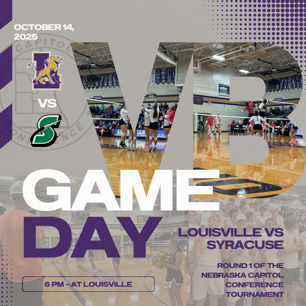 Conference Volleyball Game Day!