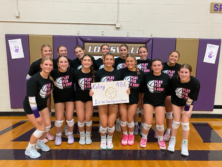 Kelsey volleyball record holder