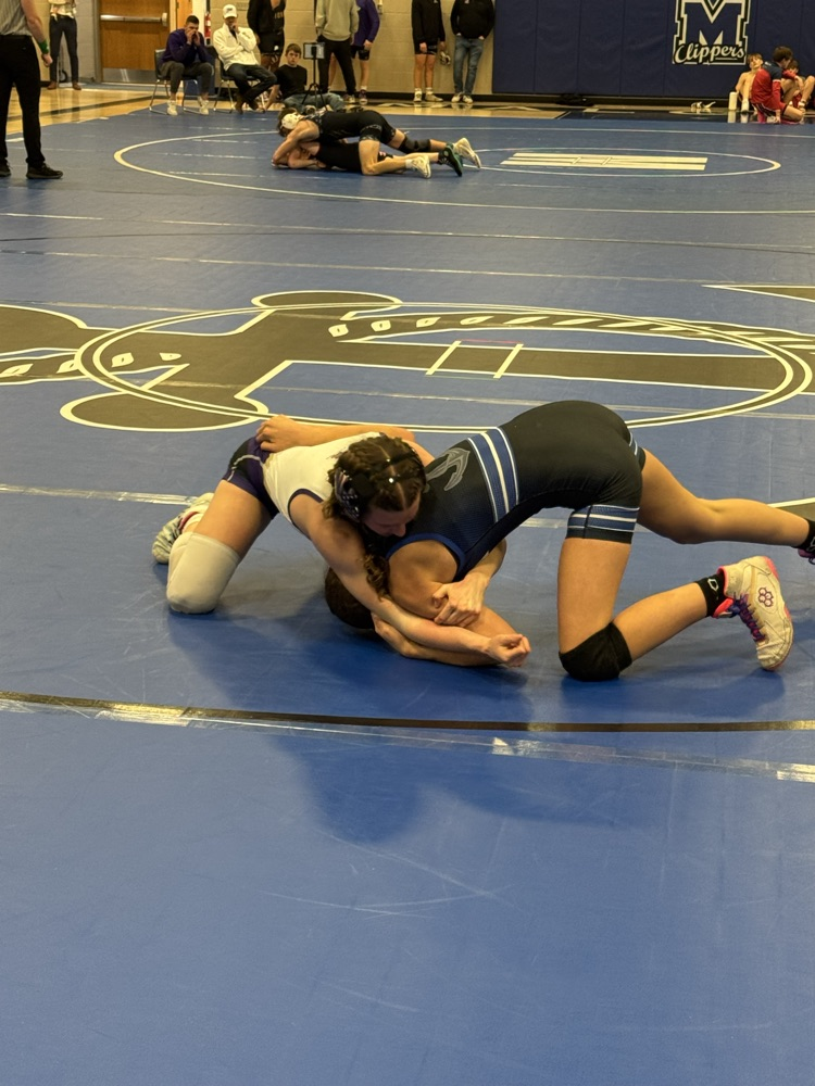 boys and girls wrestling at Malcolm