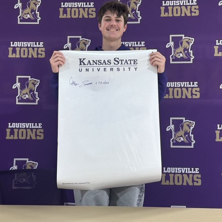 Coltyn Larson college banner