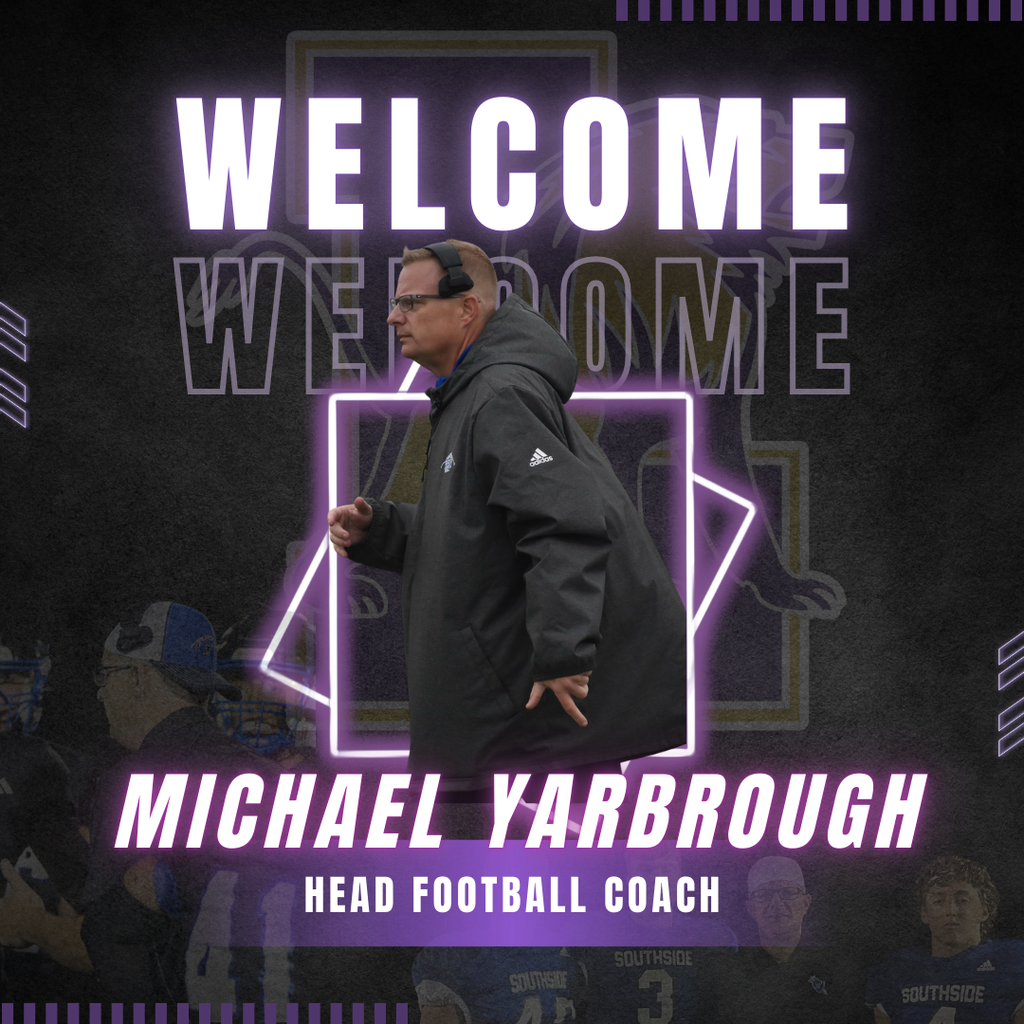 Welcome Head Football Coach Michael Yarbrough