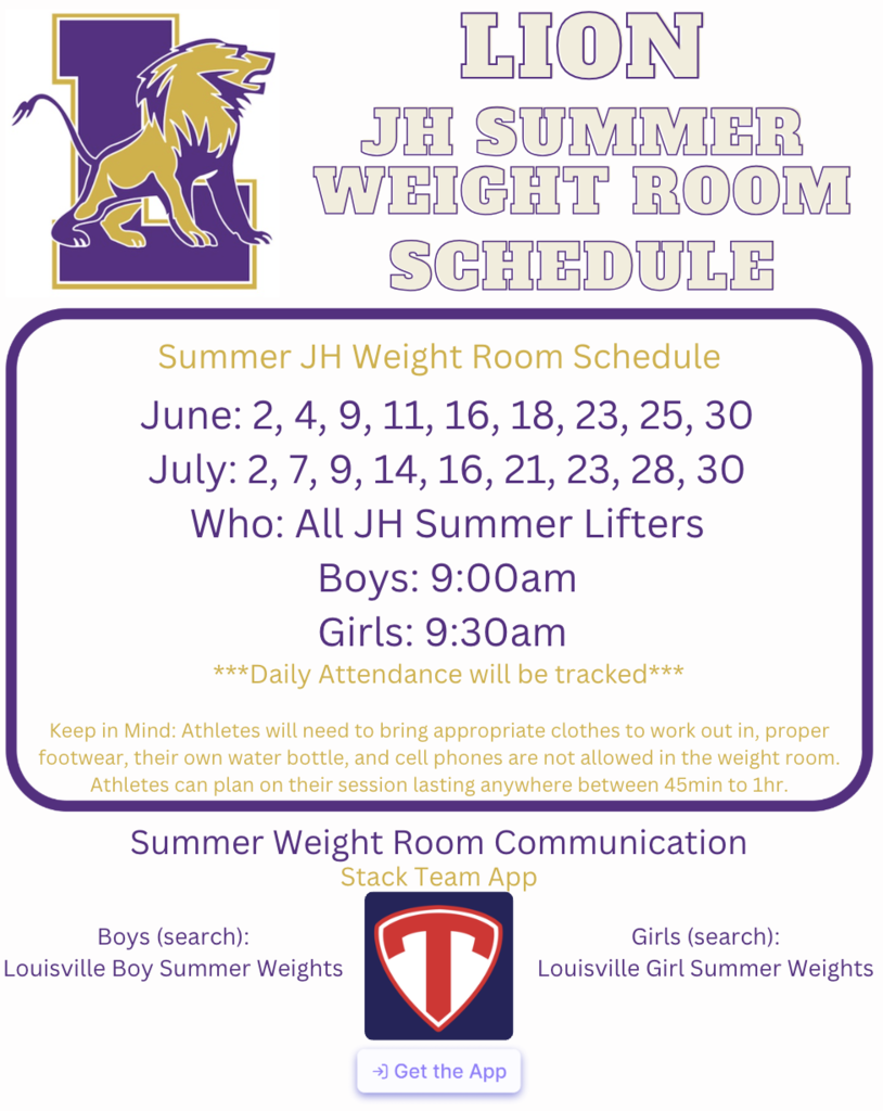 JH summer weights