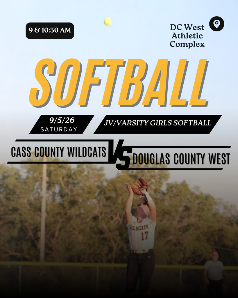 JV/Varsity Girls Softball on September 5th, 9 & 10:30 AM
