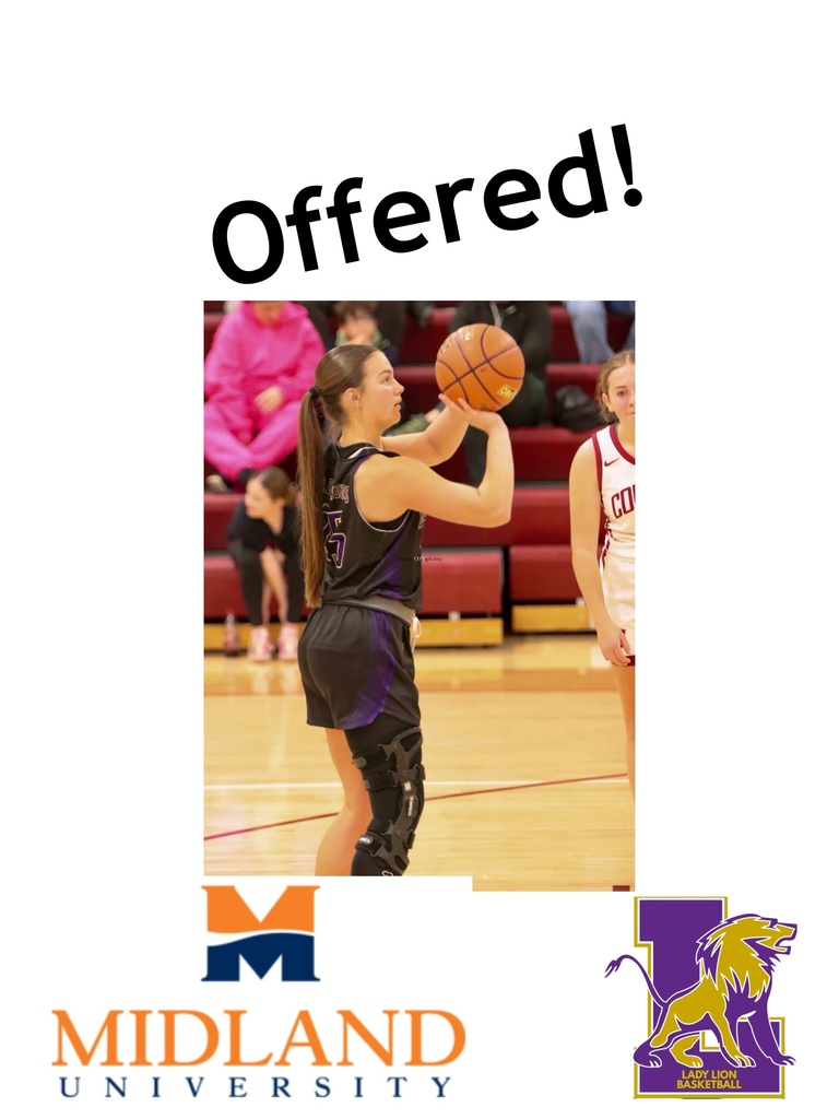 Lilly Bax offered to play college basketball at Midland University