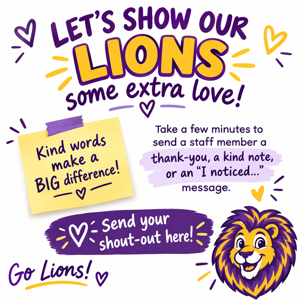 staff shout out