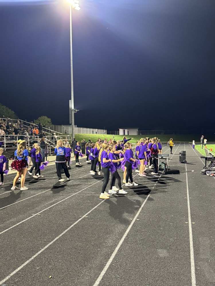Youth cheerleaders