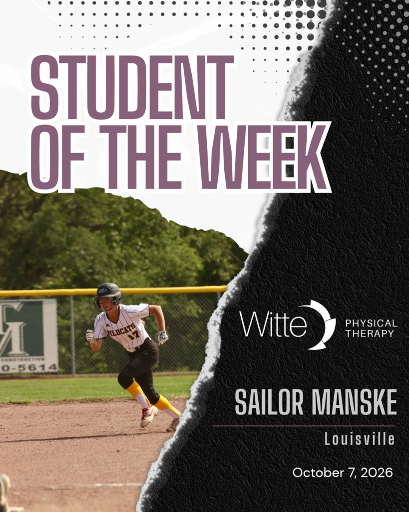 Sailor Manske student of the week