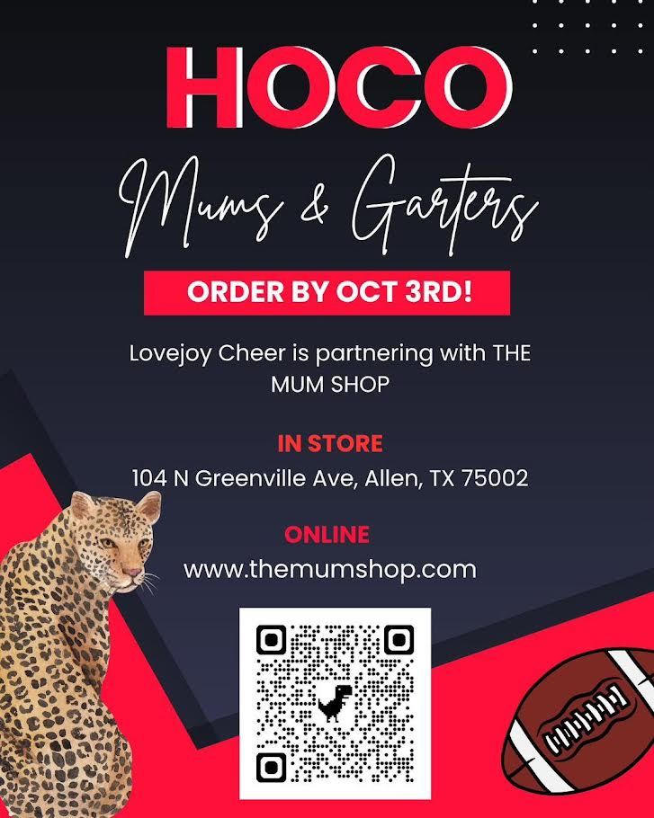 Homecoming Mums & Garters (October 3rd) | Leopard Life