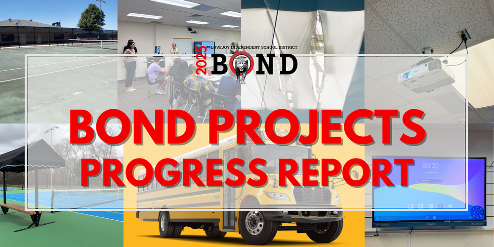 Bond Project Progress Report