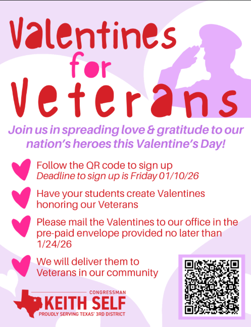 Valentines for Veterans